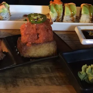 Spicy Tuna on Crispy Rice