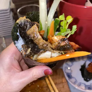 Salmon Skin Hand Roll