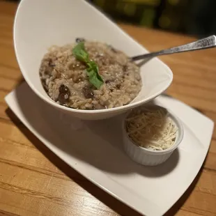 Mushroom risotto
