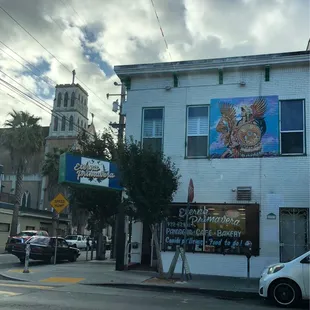 Front of bakery