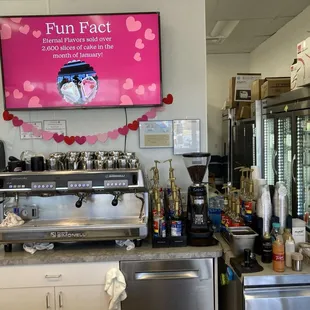 a full view of the kitchen
