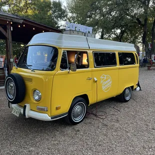 Our photobus runs on a 110v setup, and is entirely mobile!