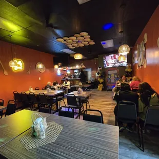 New dining area