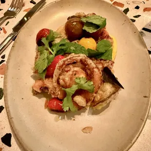 Salt and Pepper Octopus