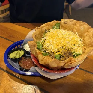Excellent taco salad