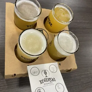 Beer flight