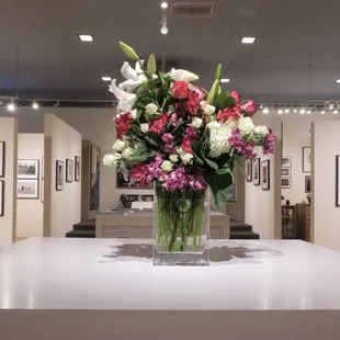 Flowers for the ShadowLands opening.