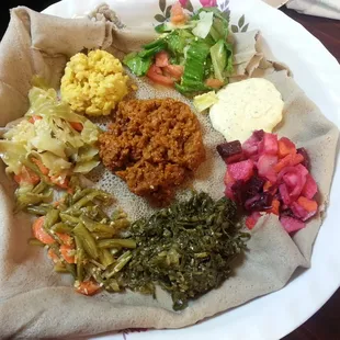 Yestoma Beyaynetu. Large and very filling for 2!