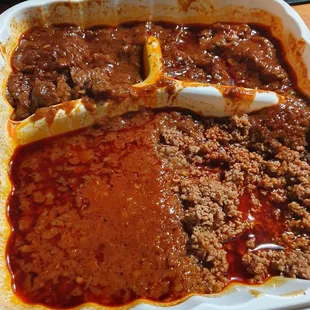 Oily mess of a Meat Combo. Not worth $18 (without tax).