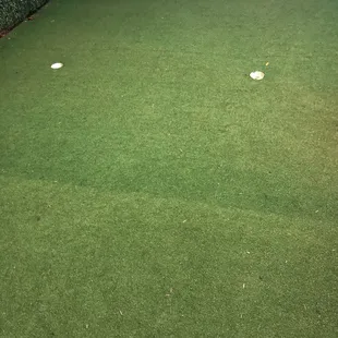 Putting area for kids