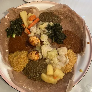 Vegetarian combo for two with Dora Wat!