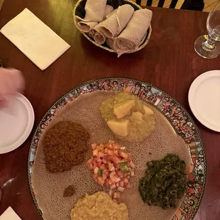 Vegetable platter ($24)