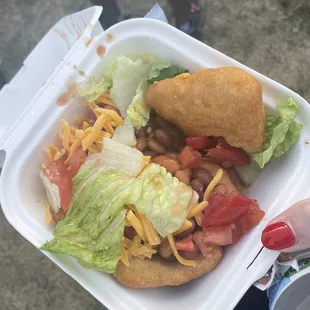Indian Taco from Native American booth