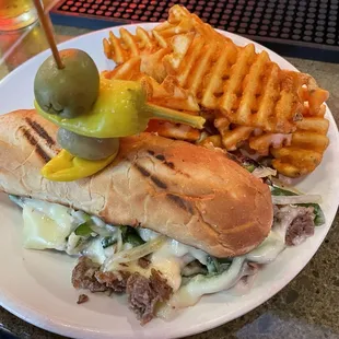 Philly cheesesteak