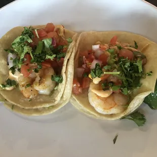 Shrimp tacos