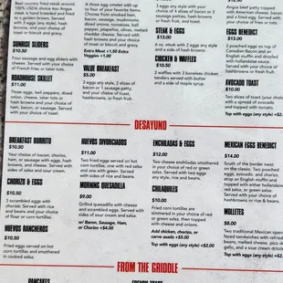 menu, sushi and sashimi