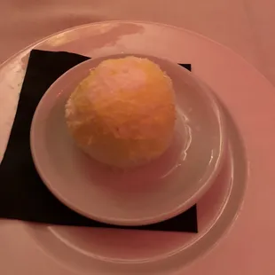 Lemon ice cream Dessert