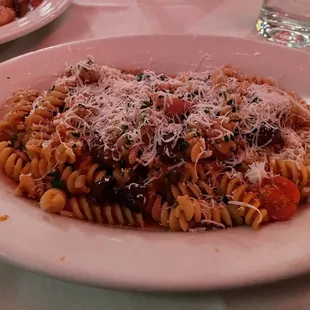 Fusilli alla puttanesca