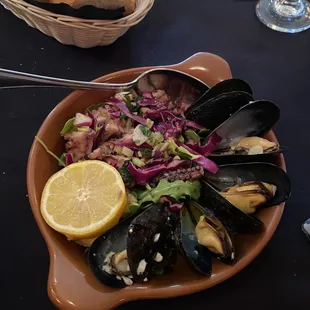Octopus salad