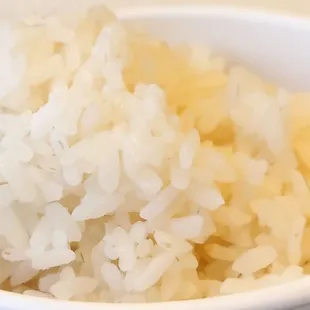 Fluffy rice.