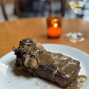 steak, food