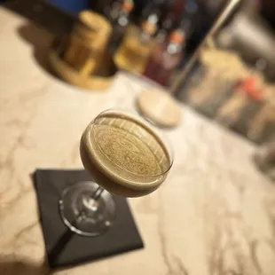 Giorgio Espresso Martini with house made cold foam