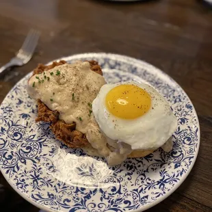 Biscuit and gravy ($18)