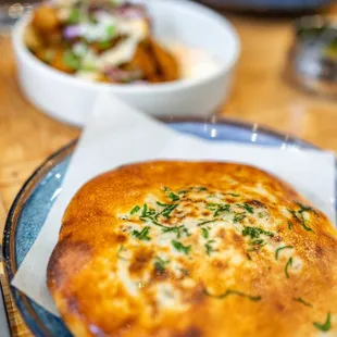 Pea &amp; Paneer Kulcha ($12)