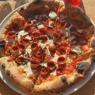 Salami pepperoni Pizza