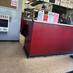 Front counter