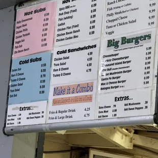 Subs, wraps, and burgers