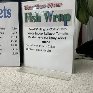 Fish Wrap special