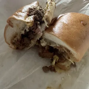 8&quot; Philly Cheesesteak Sub (5/5) delicious!
