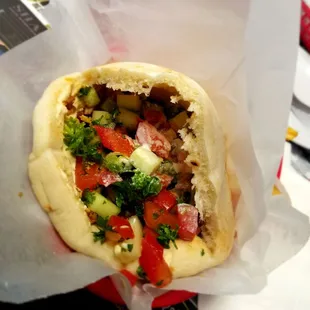 Shawarma Pita Sandwiches