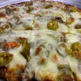 10" Italian Beef on Cauliflower Crust