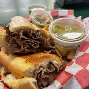 Italian beef sub