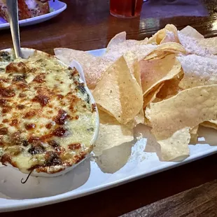 Spinach And Artichoke Triple-Cheese Dip