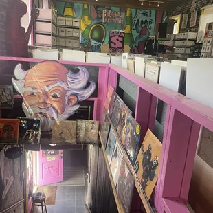 Stairs leading back down to first level