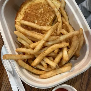 Kids grilled cheese