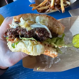Amazing Burger. Starting with the soft, fresh, Kaiser Bun!