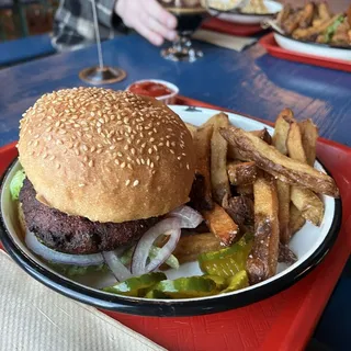 Vegan Diner Burger