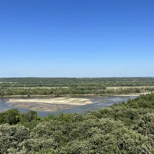 View from top of observation tower