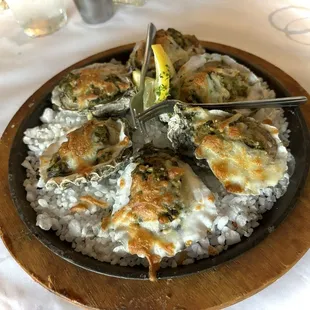 Oysters Rockefeller