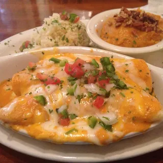 Blackened Catfish Enchiladas