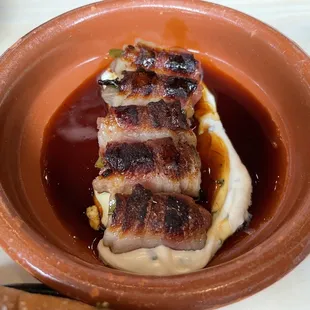 Bacon Wrapped Duck