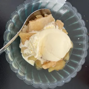 Apple cobbler.