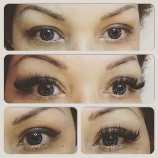 Glamour lashes