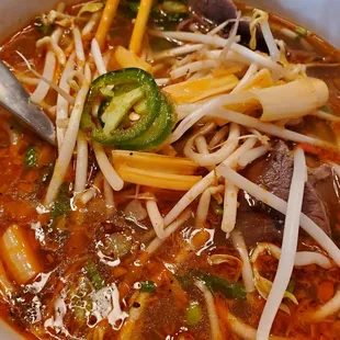 Spicy soup