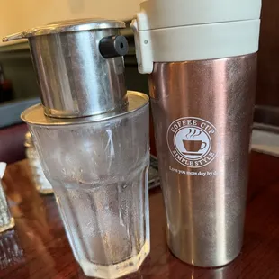 So sweet - hot water refill to adjust Vietnamese coffee to taste