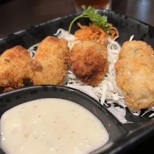 Fried Oysters Appetizer